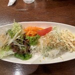 トラットリア パラン - Cセットのサラダ