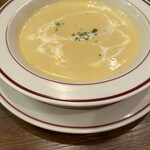 トラットリア パラン - コーンスープ
