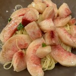 トラットリア パラン - 桃の冷製パスタ