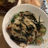 日本料理 晴山 - 2尾目は我が家渾身の「ひつまぶし」となりました。