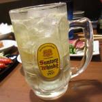 大旦那 - 角ハイボール￥３８０