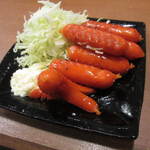 大旦那 - 赤いウインナー￥２８０