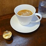 キッチン ブルー グローブ - ホワイトコーヒーへ