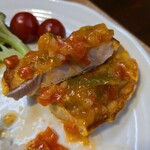 キッチン ブルー グローブ - まだまだ分厚い