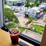 Alison Cafe - 店内からの景色。