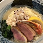 鴨出汁中華蕎麦 麺屋yoshiki - 濃厚蟹つけ麺