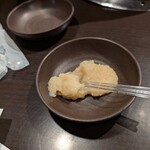 成吉思汗 大黒屋 - お願いすると、おろしにんにくをもらえますよ…