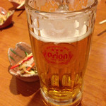 Ikari Tei - オリオンビール、お通し