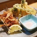 みかさ - さよりの骨は天麩羅で♪