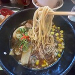 新見ら～めん いぶき - 千屋牛ラーメン
                                by masakun 