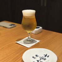 炭焼うな富士 名駅店 - 生ビール