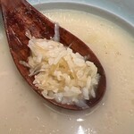 KOBAYASHI - 鶏そばの白湯を炒飯に入れておじや仕立てにしました