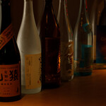 BAR Marble - 様々な焼酎、季節の日本酒もございます。
