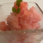 オドーリ・キッチン - 千葉県産スイカのシャーベット 500円