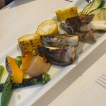 オドーリ・キッチン - 旬野菜の炭火焼き(1.5人分) 1,950円