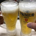 七福神 - サービスの生ビール