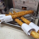 七福神 - 串カツ　•ごぼう •アスパラ