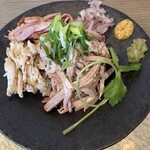 支那蕎麦 大丸 - ローストポーク切落し300えん(多分)(当時の価格)