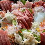 みなと市場 小松鮪専門店 - おまかせお刺身盛り合わせ3000円