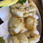 まるは食堂旅館 - ハモの天ぷら