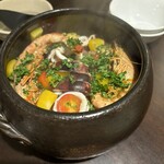 和さび - 魚介のパエリア風