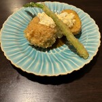 和さび - 帆立のフライ