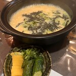 多満喜 - 〆は別料金ですっぽん雑炊♡