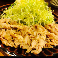 ざくろ 銀座店 - 高級豚の生姜焼き