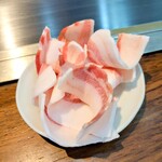 OKOじゃ - 湯来ジビエお好み焼きの猪肉