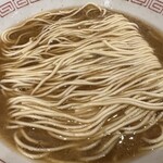 炭火焼濃厚中華そば 大覇道 - 炭火焼中華そば　烏賊いか　アップ写真