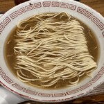 炭火焼濃厚中華そば 大覇道 - 炭火焼中華そば　烏賊いか　アップ写真