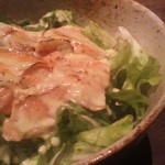 前見屋 - ランチ　炙りサーモン山葵マヨ丼