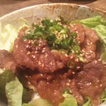 前見屋 - ランチ　牛カルビ丼