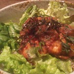前見屋 - ランチ　鶏の梅肉風味丼
