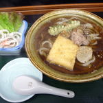 お福さんのひっぱりうどん - ふくしまゴンボ麺￥８００