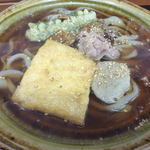 お福さんのひっぱりうどん - ふくしまゴンボ麺￥８００