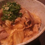 前見屋 - ランチ　豚キムチ丼