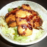 前見屋 - ランチ　チキンカツ丼
