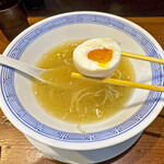 らぁめん 信 - 塩味玉