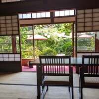葉山 日影茶屋 - 座ったテーブルからの景色