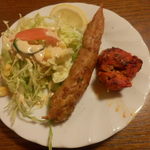 インドレストラン ラム - サラダ・シシカバブ・チキンティッカ