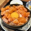 海鮮丼と唐揚げ 百海里