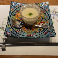 築地鉄板焼 Kurosawa - コースの本日のスープ