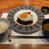 築地鉄板焼 Kurosawa - 特製ハンバーグコース3600円