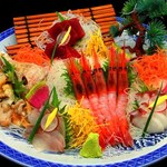 Assorted sashimi (available to suit your budget starting from 2000 yen)