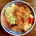 麺屋　たか - 汁無キーマカレー（税込1,250円）シーフードカレーVer