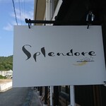 splendore - 道路側 吊り看板 Splendore