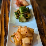 焼肉ヤンバン - キムチ盛合せ　680円