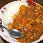 喜楽 - カツカレー 大盛り 800円