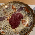 おいっちゃ - 直送馬刺し　上赤身・たてがみ・霜降り（撮り忘れて霜降り一種のみ）